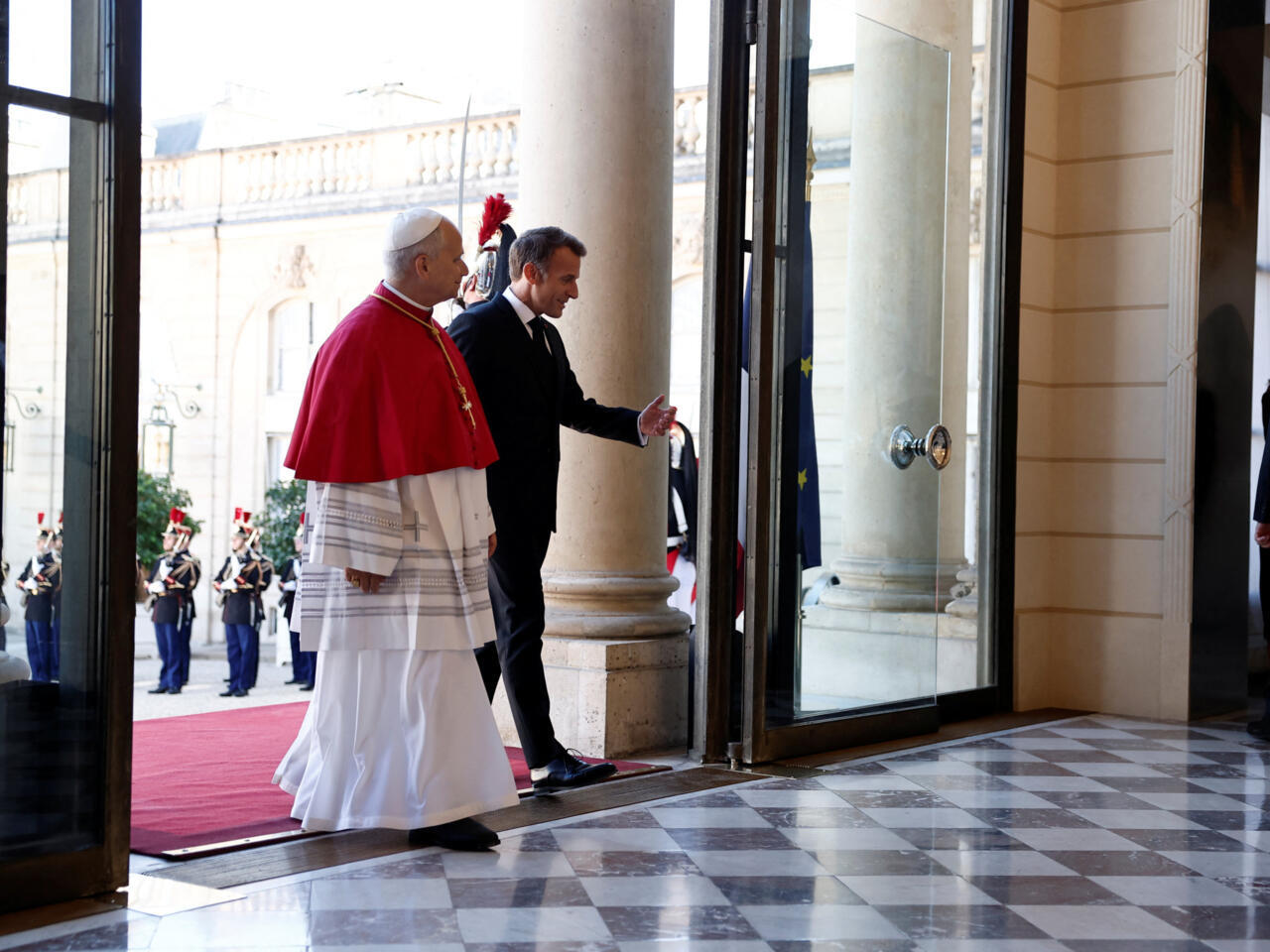 Léon XIV à l’Élysée
