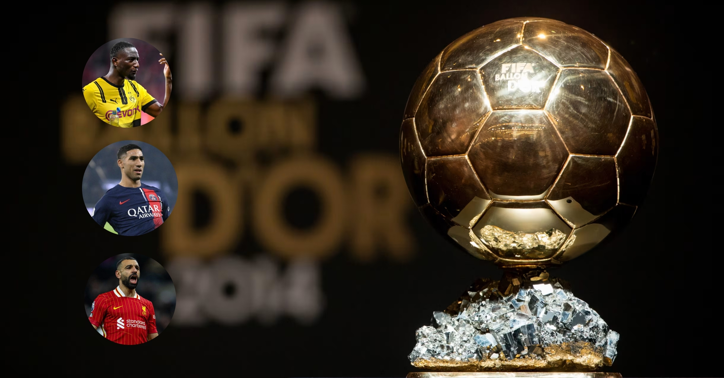 RDC : Hakimi et plusieurs stars africaines en lice pour le Ballon d’Or 2026